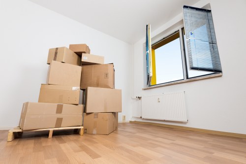 Removal team planning a house move in Archway