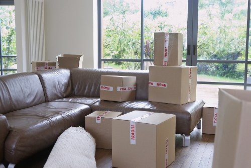 Moving van and apartment access for Archway flat removals